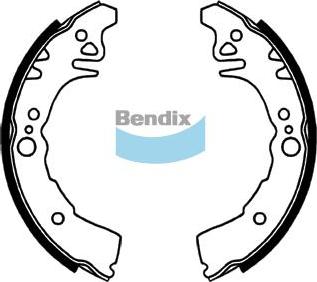 BENDIX BS1772 - Kit freno, freni a tamburo www.autoricambit.com