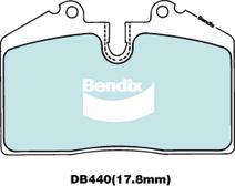 BENDIX DB440 GCT - Kit pastiglie freno, Freno a disco www.autoricambit.com