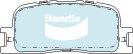 BENDIX DB1463 4WD - Kit pastiglie freno, Freno a disco www.autoricambit.com