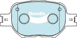 BENDIX DB1431 GCT - Kit pastiglie freno, Freno a disco www.autoricambit.com