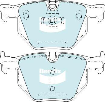 BENDIX DB1694 GCT - Kit pastiglie freno, Freno a disco www.autoricambit.com