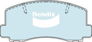 BENDIX DB1103 GCT - Kit pastiglie freno, Freno a disco www.autoricambit.com