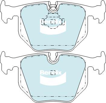 BENDIX DB1397 4WD - Kit pastiglie freno, Freno a disco www.autoricambit.com