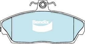 BENDIX DB1360 4WD - Kit pastiglie freno, Freno a disco www.autoricambit.com