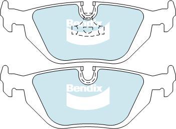 BENDIX DB1245 GCT - Kit pastiglie freno, Freno a disco www.autoricambit.com