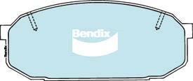 BENDIX DB1287 GCT - Kit pastiglie freno, Freno a disco www.autoricambit.com