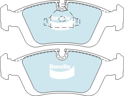 BENDIX DB1224 GCT - Kit pastiglie freno, Freno a disco www.autoricambit.com