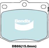 BENDIX DB86 GCT - Kit pastiglie freno, Freno a disco www.autoricambit.com