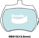 BENDIX DB815 GCT - Kit pastiglie freno, Freno a disco www.autoricambit.com