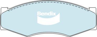 BENDIX DB340 4WD - Kit pastiglie freno, Freno a disco www.autoricambit.com