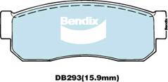 BENDIX DB293 GCT - Kit pastiglie freno, Freno a disco www.autoricambit.com