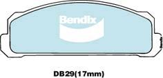 BENDIX DB29 GCT - Kit pastiglie freno, Freno a disco www.autoricambit.com