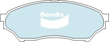 BENDIX DB2058 GCT - Kit pastiglie freno, Freno a disco www.autoricambit.com