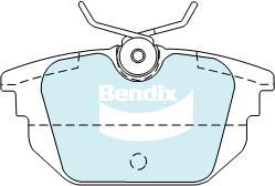 BENDIX DB2010 EURO+ - Kit pastiglie freno, Freno a disco www.autoricambit.com