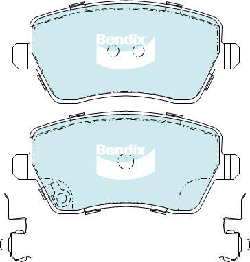 BENDIX DB2280 GCT - Kit pastiglie freno, Freno a disco www.autoricambit.com