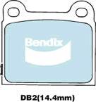 BENDIX DB2 GCT - Kit pastiglie freno, Freno a disco www.autoricambit.com