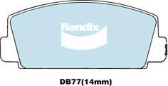 BENDIX DB77 GCT - Kit pastiglie freno, Freno a disco www.autoricambit.com