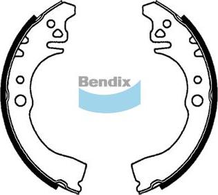 BENDIX DS0042 - Kit freno, freni a tamburo www.autoricambit.com