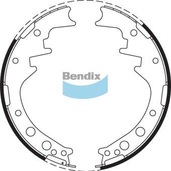 BENDIX DS2259 - Kit freno, freni a tamburo www.autoricambit.com