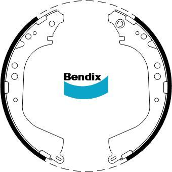 BENDIX DS2280 - Kit freno, freni a tamburo www.autoricambit.com