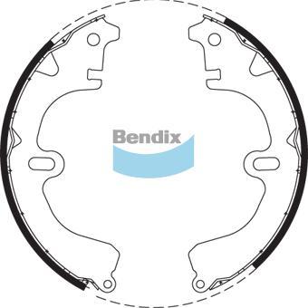 BENDIX DS2288 - Kit freno, freni a tamburo www.autoricambit.com