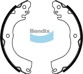 Bendix-AU BS5002 - Kit freno, freni a tamburo www.autoricambit.com