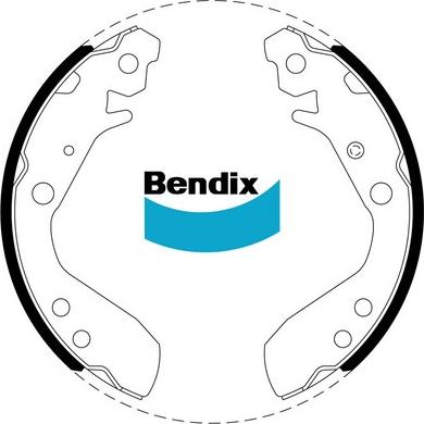 Bendix-AU BS5012 - Kit freno, freni a tamburo www.autoricambit.com