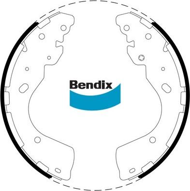 Bendix-AU BS5021 - Kit freno, freni a tamburo www.autoricambit.com