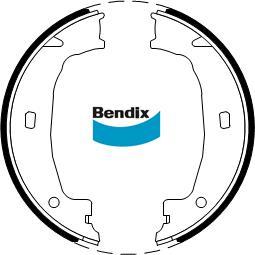 Bendix-AU BS5103 - Kit ganasce, Freno stazionamento www.autoricambit.com