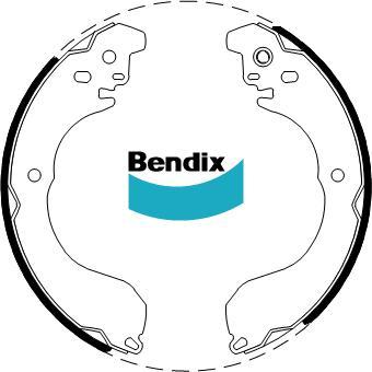 Bendix-AU BS5116 - Kit freno, freni a tamburo www.autoricambit.com