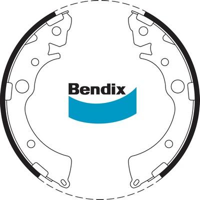 Bendix-AU BS1692 - Kit freno, freni a tamburo www.autoricambit.com