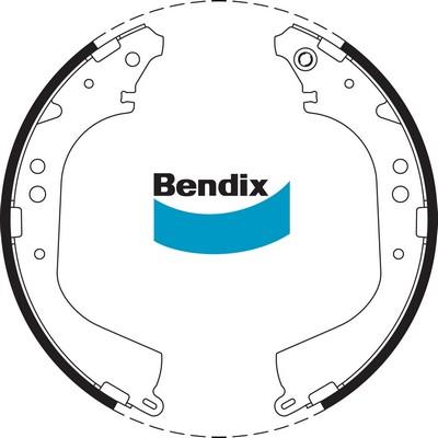 Bendix-AU BS1660 - Kit freno, freni a tamburo www.autoricambit.com