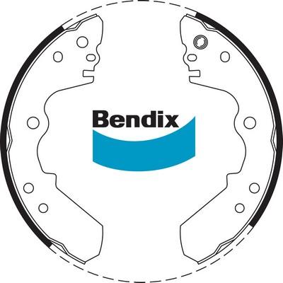 Bendix-AU BS1662 - Kit freno, freni a tamburo www.autoricambit.com