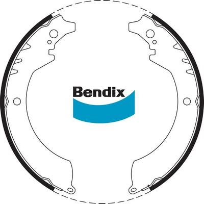 Bendix-AU BS1607 - Kit freno, freni a tamburo www.autoricambit.com