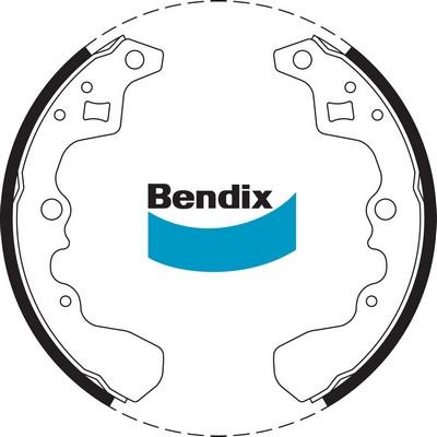 Bendix-AU BS1616 - Kit freno, freni a tamburo www.autoricambit.com