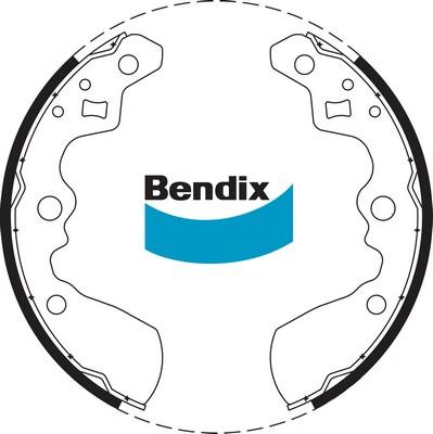 Bendix-AU BS1684 - Kit freno, freni a tamburo www.autoricambit.com