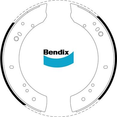 Bendix-AU BS1092 - Kit freno, freni a tamburo www.autoricambit.com