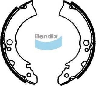 Bendix-AU BS1399 - Kit freno, freni a tamburo www.autoricambit.com