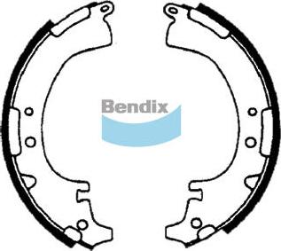 Bendix-AU BS1356 - Kit freno, freni a tamburo www.autoricambit.com