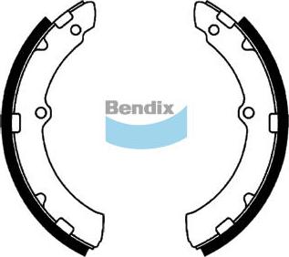 Bendix-AU BS1746 - Kit freno, freni a tamburo www.autoricambit.com