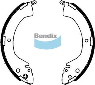 Bendix-AU BS1760 - Kit freno, freni a tamburo www.autoricambit.com