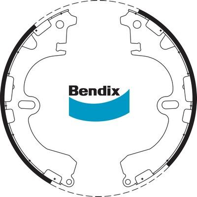 Bendix-AU BS1704 - Kit freno, freni a tamburo www.autoricambit.com