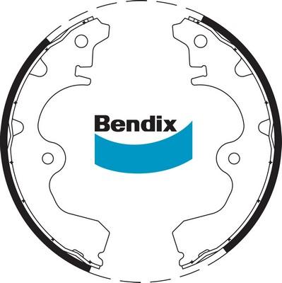 Bendix-AU BS1731 - Kit freno, freni a tamburo www.autoricambit.com