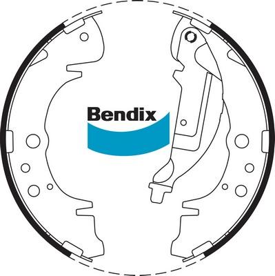 Bendix-AU BS1778 - Kit freno, freni a tamburo www.autoricambit.com