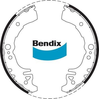 Bendix-AU BS1772 - Kit freno, freni a tamburo www.autoricambit.com