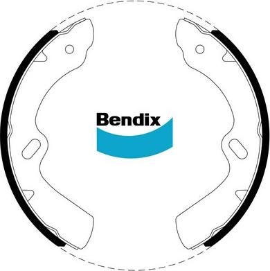 Bendix-AU CBS1733 - Kit freno, freni a tamburo www.autoricambit.com