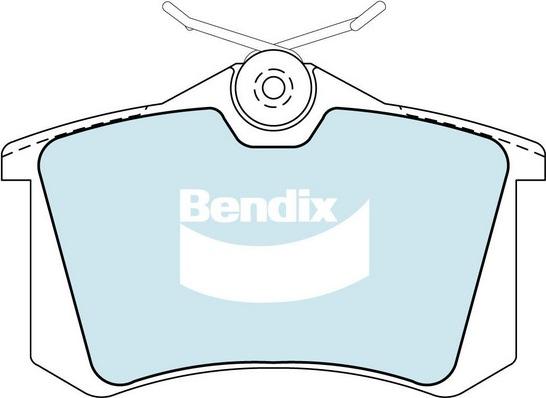 Bendix-AU DB1192 GCT - Kit pastiglie freno, Freno a disco www.autoricambit.com