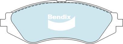 Bendix-AU DB1347 GCT - Kit pastiglie freno, Freno a disco www.autoricambit.com