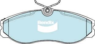 Bendix-AU DB1357 -4WD - Kit pastiglie freno, Freno a disco www.autoricambit.com