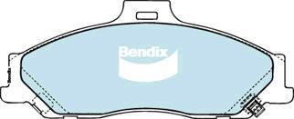 Bendix-AU DB1366 -4WD - Kit pastiglie freno, Freno a disco www.autoricambit.com